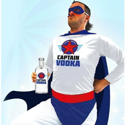 My Other Me Super Captain Vodka Costume - Adult My Other Me Super Captain Vodka Costume - Adult