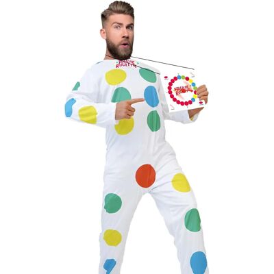 Costume Roulette Blanc My Other Me - Adulte, Amusant, Coupe ample - Publicité Costume Roulette Blanc My Other Me - Adulte, Amusant, Coupe ample - Publicité