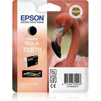 Epson T0878 Sort blækpatron - Blækpatron Epson T0878 Sort blækpatron - Blækpatron