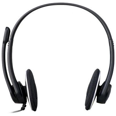 Cuffie Logitech H330 cablate - Sopra le orecchie - Stereo - Nero Cuffie Logitech H330 cablate - Sopra le orecchie - Stereo - Nero