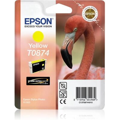 Cartucho de tinta amarillo Epson T0874 - Cartucho de tinta Cartucho de tinta amarillo Epson T0874 - Cartucho de tinta