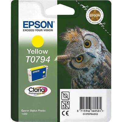 Cartucho de tinta amarelo Epson T0794 - Cartucho de tinta Cartucho de tinta amarelo Epson T0794 - Cartucho de tinta