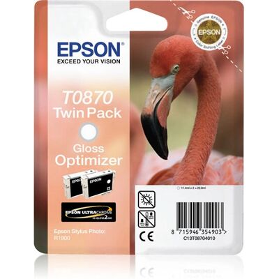 Epson T0870 Mejorador de brillo Cartucho de tinta - Cartucho de tinta Epson T0870 Mejorador de brillo Cartucho de tinta - Cartucho de tinta