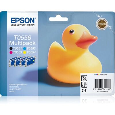 Epson - C13T05564010 - Cyan-Noir-Magenta-Jaune - Ink Epson - C13T05564010 - Cyan-Noir-Magenta-Jaune - Ink