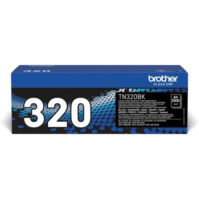 Brother TN-320BK Schwarzes Toner - Druckerpatrone Brother TN-320BK Schwarzes Toner - Druckerpatrone