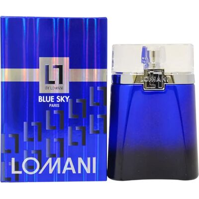 Lomani Blue Sky Eau De Toilette Spray - Eau De Toilette Spray - Publicité Lomani Blue Sky Eau De Toilette Spray - Eau De Toilette Spray - Publicité