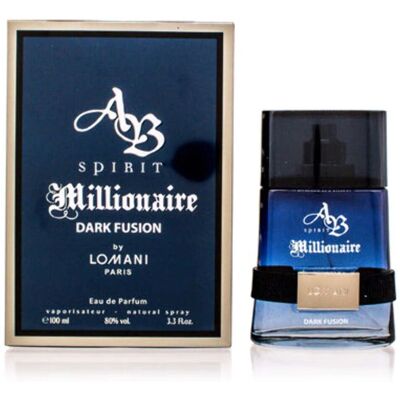 Lomani Dark Fusion Eau De Parfum - Parfum Mystérieux pour Hommes - Publicité Lomani Dark Fusion Eau De Parfum - Parfum Mystérieux pour Hommes - Publicité