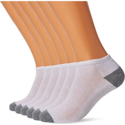Dim ECODIM SPORT MICRO - Socquettes x6 Homme blanc - Chaussettes de sport Dim ECODIM SPORT MICRO - Socquettes x6 Homme blanc - Chaussettes de sport