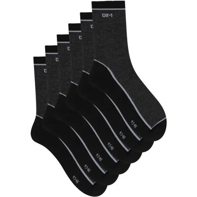 DIM Modèle : Chaussettes outdoor - Pack de 3 - Noir DIM Modèle : Chaussettes outdoor - Pack de 3 - Noir