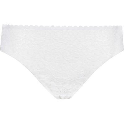 DIM Daily Dentelle Mutandine in Pizzo con Motivo Floreale - Bianco DIM Daily Dentelle Mutandine in Pizzo con Motivo Floreale - Bianco
