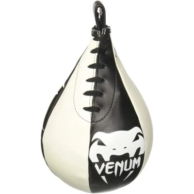 Venum Premium Skintex Geanta de Viteză din Piele - Negru/Ice L Venum Premium Skintex Geanta de Viteză din Piele - Negru/Ice L