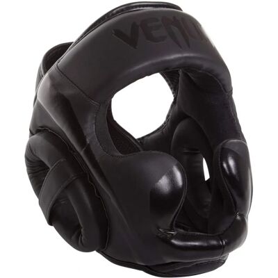 Casco Nero Venum Elite - Protezione per Boxe MMA Casco Nero Venum Elite - Protezione per Boxe MMA