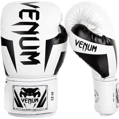 Venum Elite Fehér/Fekete Bokszsák - Modell Elite Venum Elite Fehér/Fekete Bokszsák - Modell Elite