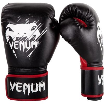 Gants de boxe d'entraînement Venum Kids Contender - Noir/Rouge - Gants de boxe - Publicité Gants de boxe d'entraînement Venum Kids Contender - Noir/Rouge - Gants de boxe - Publicité