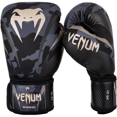 Venum Impact Bokshandschoenen - Donker Camo/Zand 14 oz. Venum Impact Bokshandschoenen - Donker Camo/Zand 14 oz.