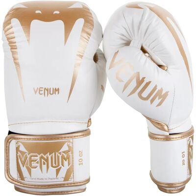 Guantoni da Boxe Venum Giant 3.0 Nappa Pelle - Nero/Oro - Guantoni da boxe Guantoni da Boxe Venum Giant 3.0 Nappa Pelle - Nero/Oro - Guantoni da boxe