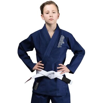 Kimono BJJ per bambini Venum Contender Blu Navy Kimono BJJ per bambini Venum Contender Blu Navy
