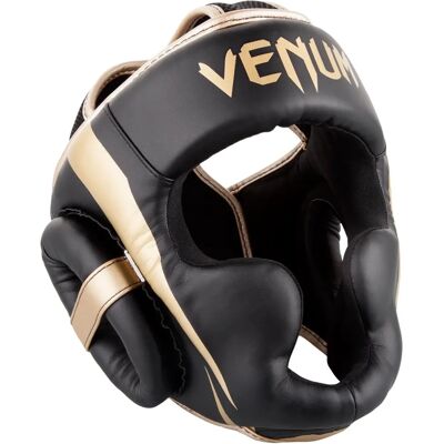 Venum Elite Casque de Boxe et MMA - Noir/Or Venum Elite Casque de Boxe et MMA - Noir/Or