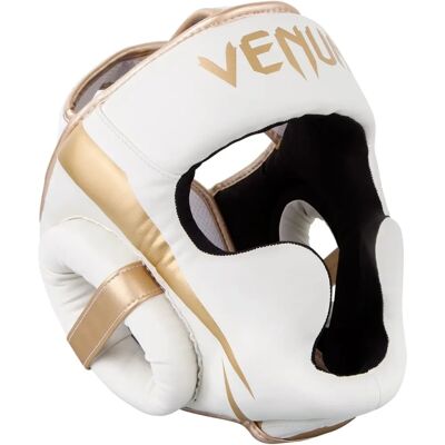 Venum Elite Bianco/Oro Casco - Casco Venum Elite Bianco/Oro Casco - Casco