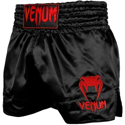 Shorts Muay Thai Classiques Venum - Noir/Rouge L - Publicité Shorts Muay Thai Classiques Venum - Noir/Rouge L - Publicité