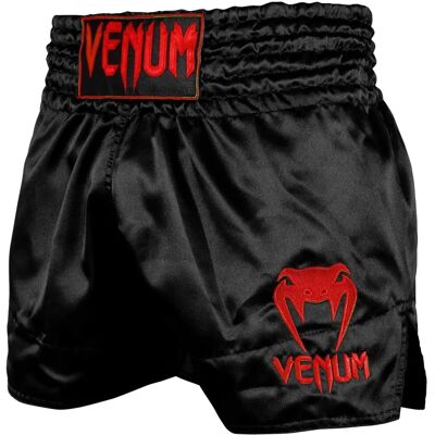 Shorts Muay Thai Classic Venum - Nero/Rosso 2XL Shorts Muay Thai Classic Venum - Nero/Rosso 2XL