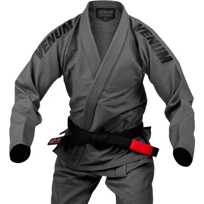 Venum Contender Evo Gi de Jiu-Jitsu Brasileño - Gris Oscuro A1.5 Venum Contender Evo Gi de Jiu-Jitsu Brasileño - Gris Oscuro A1.5