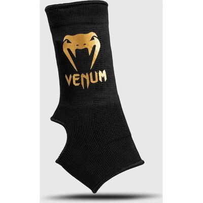 Venum Kontact Ankle Guard - Black Gold - Size M Venum Kontact Ankle Guard - Black Gold - Size M