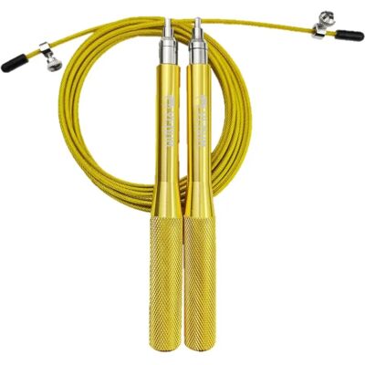 Venum Thunder Evo Jump Rope - Gold - Fitness Equipment Venum Thunder Evo Jump Rope - Gold - Fitness Equipment