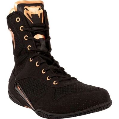 Scarpe da boxe Venum Elite Nero Bronze - Taglia EU 37 Scarpe da boxe Venum Elite Nero Bronze - Taglia EU 37