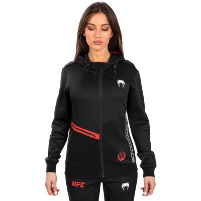Felpa con cappuccio con zip donna Fight Week di Venum - Nero Felpa con cappuccio con zip donna Fight Week di Venum - Nero