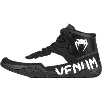 Venum Elite Ringerschuhe - Schwarz Weiß - Wrestling Schuh Venum Elite Ringerschuhe - Schwarz Weiß - Wrestling Schuh