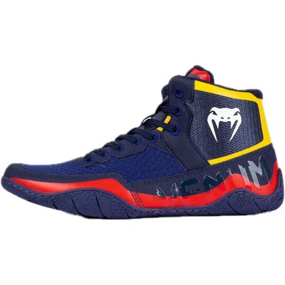 Venum Elite Wrestling Ringerschuhe - Blue Yellow - Wrestling Shoes Venum Elite Wrestling Ringerschuhe - Blue Yellow - Wrestling Shoes