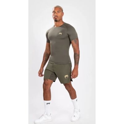 Venum Contender Rashguard Khaki Manga Corta - Talla XL Venum Contender Rashguard Khaki Manga Corta - Talla XL