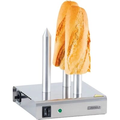 Casselin - CCP3 - 3 fessure - Acciaio inossidabile - Scalda-pane Casselin - CCP3 - 3 fessure - Acciaio inossidabile - Scalda-pane