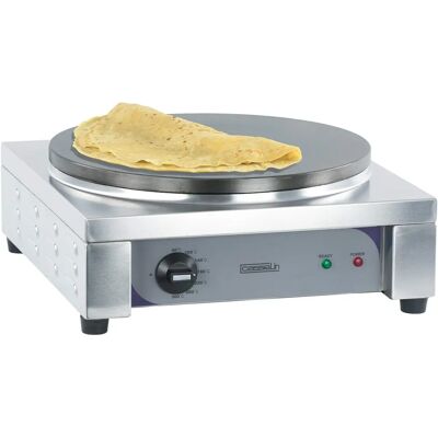 Casselin Modèle CCC35E - Crêpière Carrée en Inox 35cm - Publicité Casselin Modèle CCC35E - Crêpière Carrée en Inox 35cm - Publicité