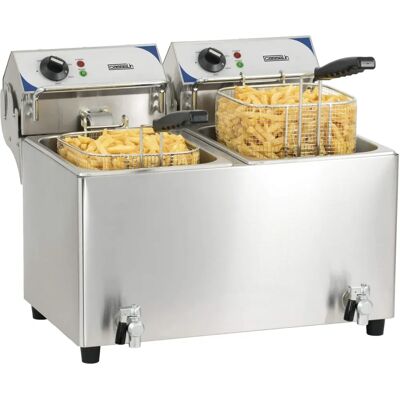 Bartscher Friteuse professionnelle 2 x 7 litres Bartscher Friteuse professionnelle 2 x 7 litres