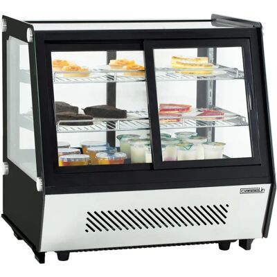 Casselin CVR125L - Vetrina Refrigerata a Due Ante - 125L Casselin CVR125L - Vetrina Refrigerata a Due Ante - 125L