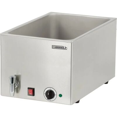 Bain-Marie en acier inoxydable avec robinet de vidange - 200 mm GN 1/1 - Publicité Bain-Marie en acier inoxydable avec robinet de vidange - 200 mm GN 1/1 - Publicité