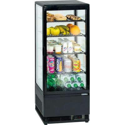 Casselin Vetrina refrigerata nera 98L - Frigorifero Casselin Vetrina refrigerata nera 98L - Frigorifero