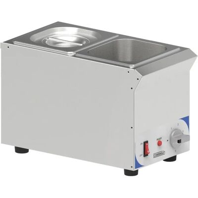 Casselin Kompakte Bain-Marie mit 2 GN 1/6 Behältern Casselin Kompakte Bain-Marie mit 2 GN 1/6 Behältern