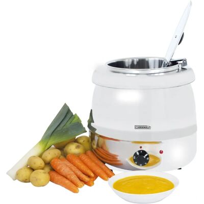 Casselin CMS3B - Acciaio inossidabile - Scaldavivande per zuppe Casselin CMS3B - Acciaio inossidabile - Scaldavivande per zuppe