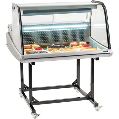 Vetrina Refrigerata da 175L su Carrello - Casselin Vetrina Refrigerata da 175L su Carrello - Casselin