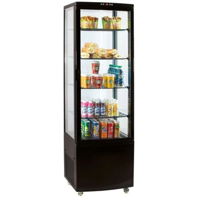 Casselin CVR235LN - Nero - Vetrina Refrigerata Casselin CVR235LN - Nero - Vetrina Refrigerata