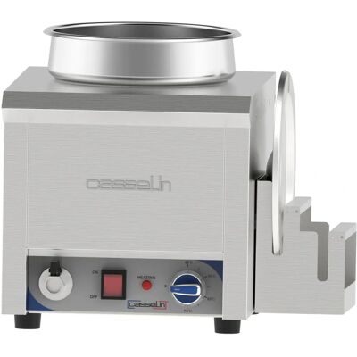 Casselin Bain-marie in acciaio inox - 7,5L - Termostato regolabile Casselin Bain-marie in acciaio inox - 7,5L - Termostato regolabile
