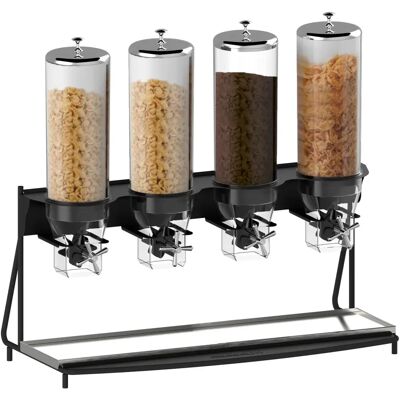Distributore di cereali grande - Casselin - 4 x 5L Distributore di cereali grande - Casselin - 4 x 5L
