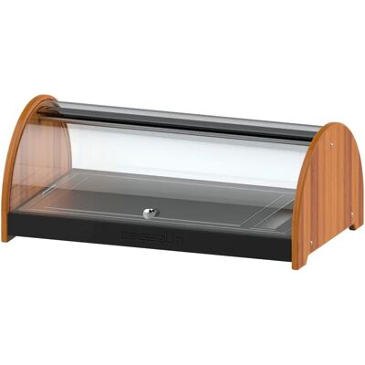 Casselin Vetrina buffet eutettico refrigerata nera Casselin Vetrina buffet eutettico refrigerata nera