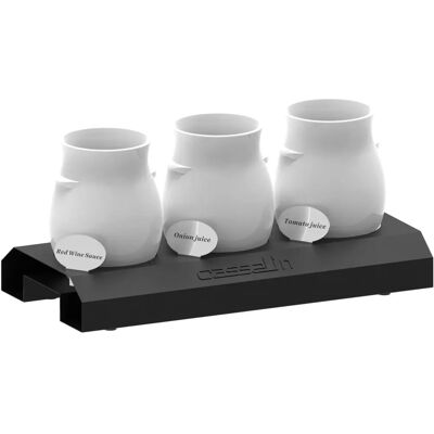 Casselin Support voor sauzen 3 - Sauceholder Casselin Support voor sauzen 3 - Sauceholder