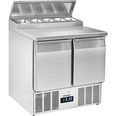 Saladette - Desserte réfrigérée 2 portes 5 x GN 1/6 - Publicité Saladette - Desserte réfrigérée 2 portes 5 x GN 1/6 - Publicité