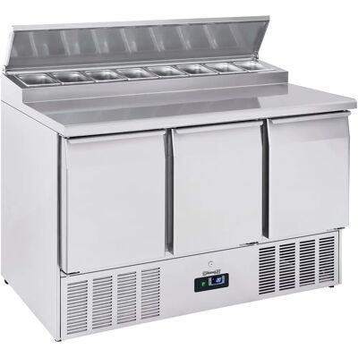 Saladette - Banchi Refrigerati 3 Porte 8 x GN 1/6 Saladette - Banchi Refrigerati 3 Porte 8 x GN 1/6