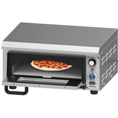 Four à pizza en acier inoxydable Casselin CFRPE135 - 35cm - Publicité Four à pizza en acier inoxydable Casselin CFRPE135 - 35cm - Publicité